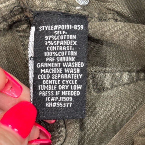 Sanctuary Olive Green Bootcut Corduroy Pants - Picture 11 of 11